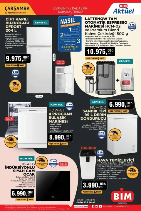 Bim 20 Kasım 2024 Kataloğu