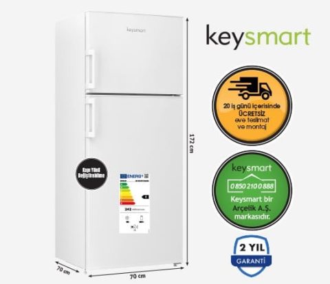 Keysmart Key 430 Nfe Buzdolabı