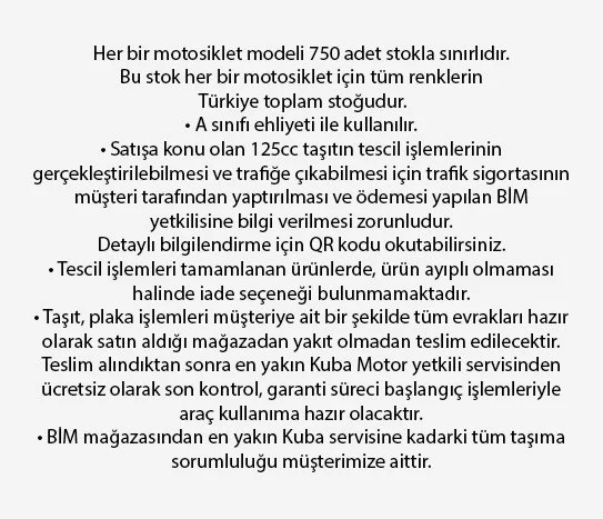 BAYBERRY 125CC MOTOSİKLET-4