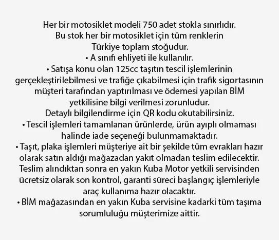 Rivero 125cc Motosiklet-2